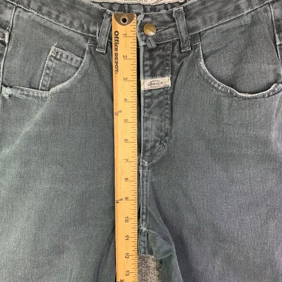 Vintage Marithe Francois‎ Girbaud High-Waisted Denim Jeans Gray Size 5/6 women - Picture 7 of 12